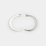 20PCS Tibetan Silver Moon Charm Pendant Necklace Earring DIY Jewelry Making