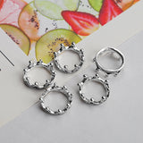 20PCS Tibetan Silver King Crown Charms Pendant For DIY Jewelry Making
