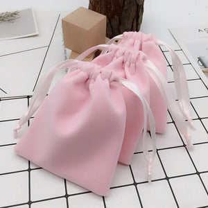 20PCS Velvet Drawstring Bag Jewelry Flannel Pouch Makeup Wedding Party Gift Bag