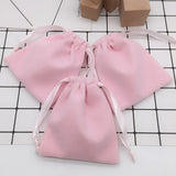 20PCS Velvet Drawstring Bag Jewelry Flannel Pouch Makeup Wedding Party Gift Bag