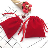 20PCS Velvet Gift Bag Jewelry Drawstring Pouch Wedding Party Wrapping