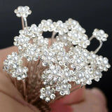 20PCS Wedding Bridal Pearl Hair Pins Crystal Hair Clips Bridesmaid Jewelry