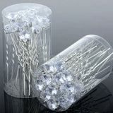 20PCS Wedding Bridal Pearl Hair Pins Crystal Hair Clips Bridesmaid Jewelry
