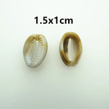 20PCS Acrylic Conch Shell Charms Beads for Jewelry Making