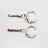 20PCS DIY Snake Chains Key Rings Clasp Buckle Key Chain Jewelry Making