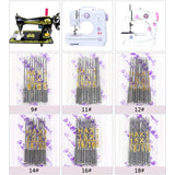 20PCS Foot Sewing Machine Needles DIY Household Multifunctional Accessories