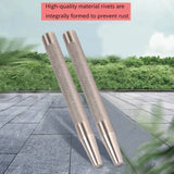 20Pack Copper Rivets and Burrs, 2Pcs Punch Rivet Tool for Leather-Crafting