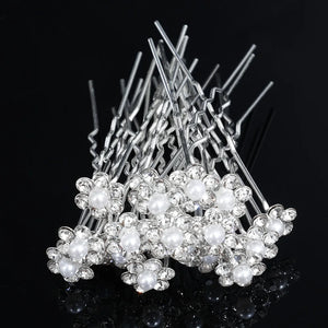 20 Pack Women U-shaped Pin Metal Barrette Clip Hairpins