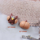 20pcs Animal Resin Patch DIY Hairpin Crafts Earrings Nail Art Applique Materials