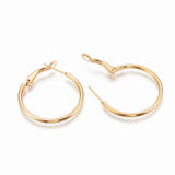 Golden Stainless Steel Hoop Earrings Women Dangel Earring