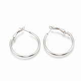 Golden Stainless Steel Hoop Earrings Women Dangel Earring