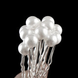 20Pc Wedding Hair Pins Accessories Simulated Pearl Flower Crystal Hair Clips