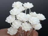 20Pc Wedding Hair Pins Accessories Simulated Pearl Flower Crystal Hair Clips