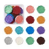 20Pcs Assorted Color Adhesive Wax Seal Stickers Wedding Birthday Envelope