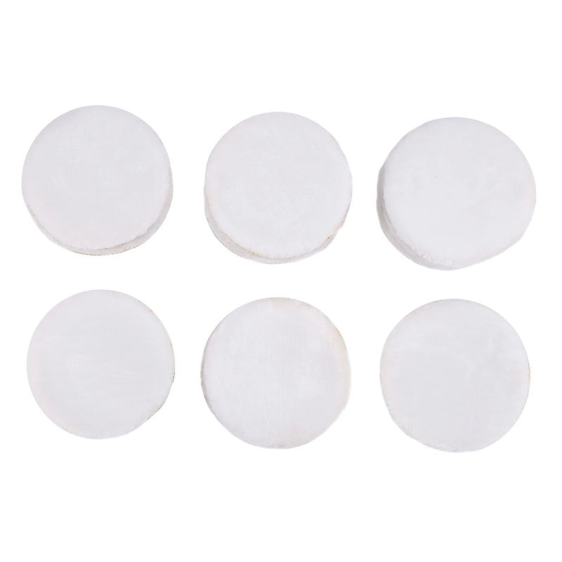 20Pcs Car Polishing Pad 5 Inch Polish Waxing Pads Fiber Polisher Car Paint Care