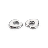 20Pcs Heart Charms Pendant for Jewelry Making DIY