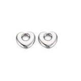 20Pcs Heart Charms Pendant for Jewelry Making DIY