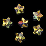 20Pcs 14mm Glass Pendants Beads for DIY Crystal Earing Necklace
