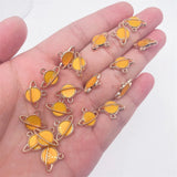 20Pcs Colorful Universe Planet Enamel Charm Pendant DIY Earring Bracelet Jewelry