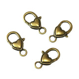 20Pcs Antique Bronze Lobster Clasp Charms DIY Key Chains