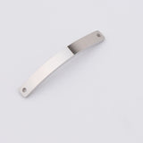 20Pcs 3*40mm Stainless Steel Charms for Jewelry Making