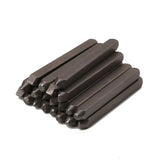20Pcs 4mm Steel Punches Flower Leaf Stamps Metal Stamping Tools