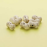 20Pcs 5x13MM Nature Turquise Stone Bone Stone Beads DIY Antiqued Style