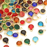 20pcs 6mm Stainless Steel Crystal Charms for Jewelry Making