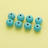20Pcs 8MM Turquise Stone Beads, DIY Beading Supplies