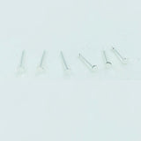 20Pcs 925 Sterling Silver Thin Nose Stud 1.8mm Dot Shape Nose Ear Ring Piercing