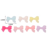 20Pcs Acrylic Ribbon Bowknot Beads DIY Charm Mobile Phone