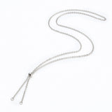 20Pcs Adjustable Stainless Steel Slider Necklace Chains for DIY Jewelry Making