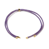 20Pcs Adjustable Polyester Braided Thread Cord with Golden Silk for DIY Jewelry