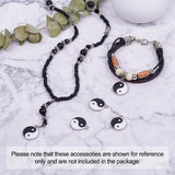 20Pcs Alloy Enamel Pendants Charms for DIY Jewelry Making 21x18x2mm