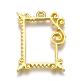 20Pcs Alloy Open Animal Cat Moon Star Hollow Charms DIY Resin Frame Blank Neckla