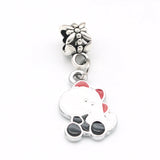 20Pcs Animal Charms for Jewelry Making Earrings Necklace Key Chains