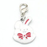 20Pcs Animal Rabbit Charms for Jewelry Making Earrings Necklace