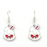 20Pcs Animal Rabbit Charms for Jewelry Making Earrings Necklace