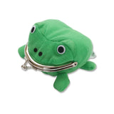 20Pcs Anime Frog Wallet Coin Purse Keychain Plush Cartoon Flannel Key holder