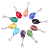 20Pcs Austrian Glass Teadrop Beads 13x22mm for DIY Necklace Earrings