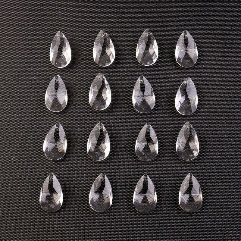 20Pcs Austrian Glass Teadrop Beads 13x22mm for DIY Necklace Earrings