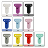 20Pcs Multicolor Baby Pacifier Clip Holder Toy Accessories