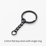 20Pcs DIY Key Ring 4-Link Chain Small Object Doll Pendant Accessory Bag
