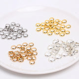 20Pcs Bead Frame Brass Plated Double Hole Spacers for Jewelry Making