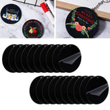 20Pcs Acrylic Ornament Blanks DIY Keychain Discs Pendants