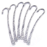 20Pcs Sun Flower Pattern Metal Antique Silver Bookmarks