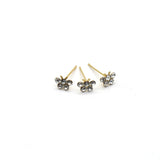 925 Silver Nose Studs Crystal Butterfly Nose Piercing Jewelry