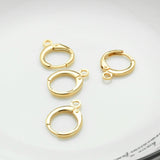 20Pcs Brass Plated Lever Back Earring Hooks for DIY Jewelry Making