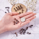 20Pcs Brass Ice Pick Pinch Bails Pendant Clasps for Jewelry Making