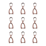 20Pcs Brass Ice Pick Pinch Bails Pendant Clasps for Jewelry Making